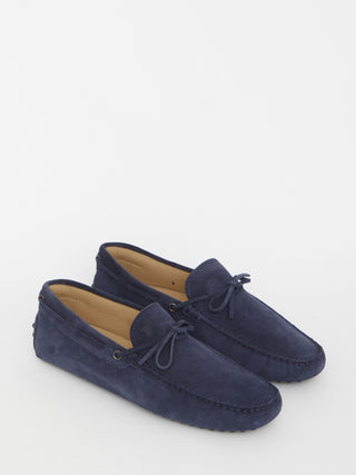 Blue Gommino Loafers