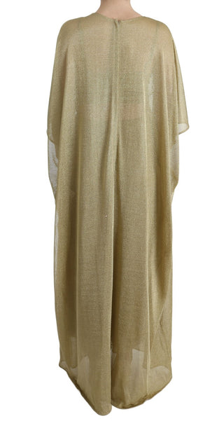 Elegant Gold Shift Gown Dress - Luxury for You