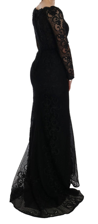 Elegant Full Length Black Sheath Maxi Dress - Luxury for You