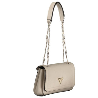 Gray Polyethylene Handbag