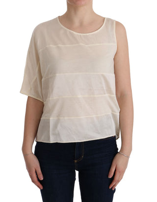 Beige Sleeveless Modal Top - Elevated Basics - Luxury for You