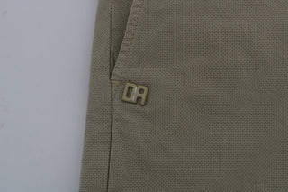 Beige Slim Fit Chinos For Sophisticated Style - Luxury for You