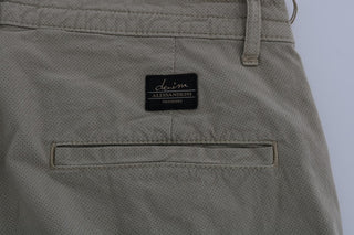 Beige Slim Fit Chinos For Sophisticated Style - Luxury for You