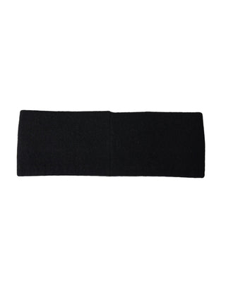 Black Dg Cashmere Knitted Head Band Hat Men