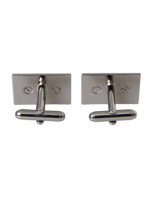 Silver Gold Plated Brass Dg Logo Cufflinks