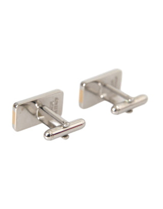 Gold Plated Logo Pin Cufflinks