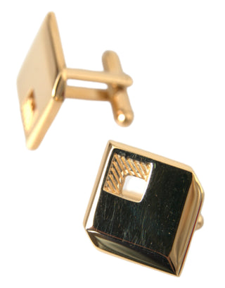 Metal Square Pin Cufflinks