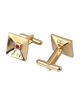 Crystal Pin Cufflinks