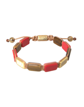 Cz Tiger Eye Red Coral 925 Silver Men Bracelet