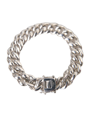 Solid Heavy Silver Bracelet Men