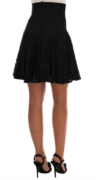 Elegant Floral Lace A-line Mini Skirt - Luxury for You