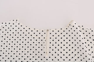 Chic Polka Dot Silk Blouse - Luxury for You