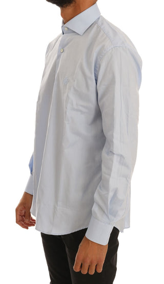 Light Blue Cotton Dress Shirt - Luxury for You