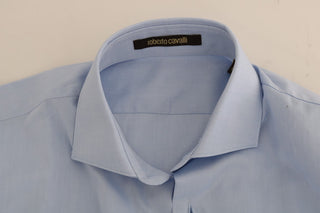 Light Blue Cotton Dress Shirt - Luxury for You