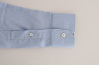 Light Blue Cotton Dress Shirt - Luxury for You