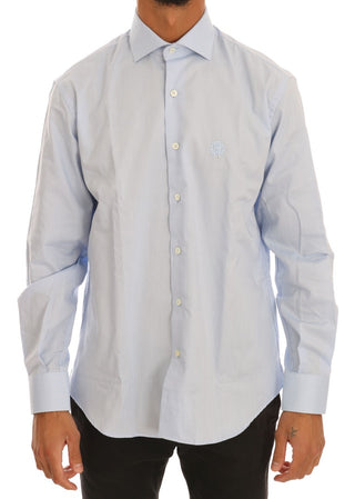 Light Blue Cotton Dress Shirt - Luxury for You