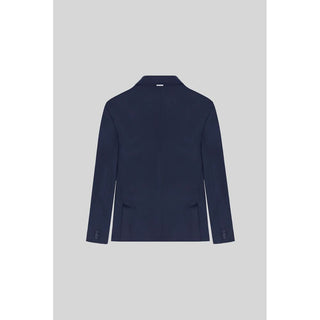 Blue Polyester Jacket