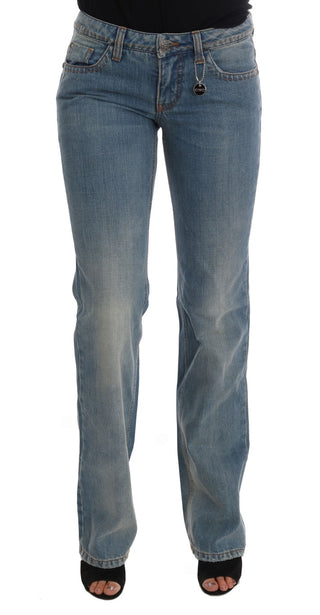 Chic Classic Fit Straight Blue Jeans - Luxury for You