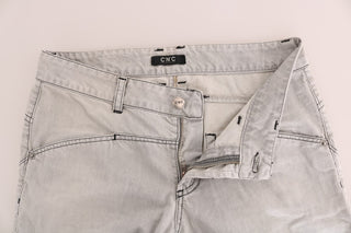 Sophisticated Gray Super Slim Jeans - Luxury for You