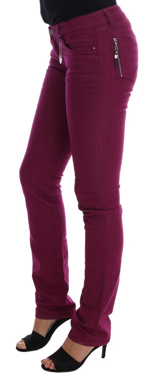 Elegant Purple Super Slim Jeans - Luxury for You