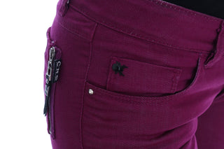 Elegant Purple Super Slim Jeans - Luxury for You