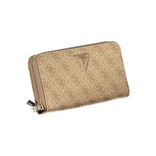 women beige wallet