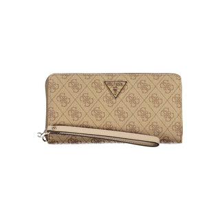 women beige wallet