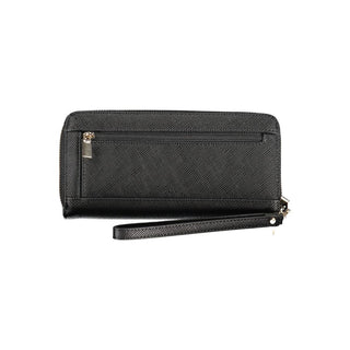  black leather purse