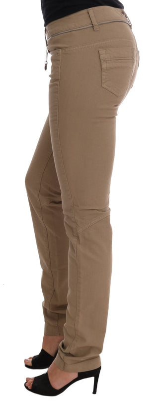 Beige Super Slim Fit Denim Delight - Luxury for You