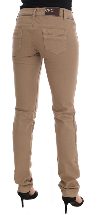 Beige Super Slim Fit Denim Delight - Luxury for You