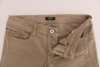 Beige Super Slim Fit Denim Delight - Luxury for You