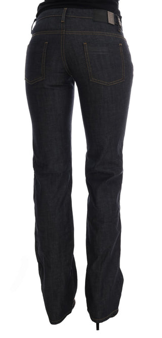 Chic Dark Blue Straight Fit Jeans - Luxury for You