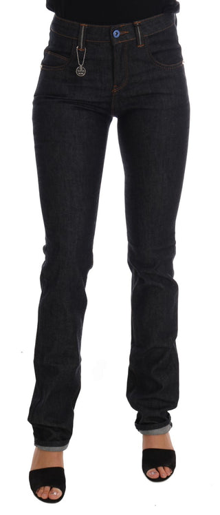 Sleek Dark Blue Super Slim Jeans - Luxury for You