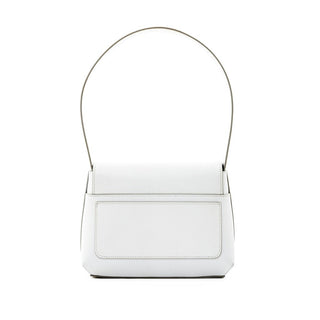 White Leather Handbag