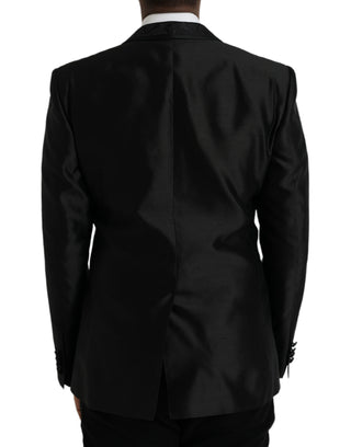 Black Martini Single Breasted Coat Blazer