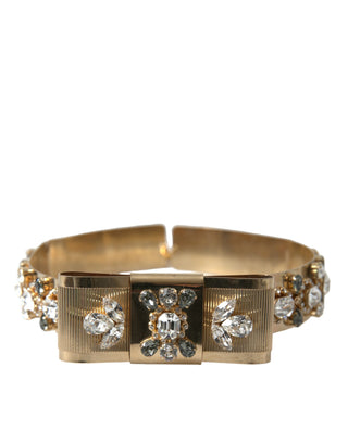 Gold-tone Crystal Embellished Waist Belt