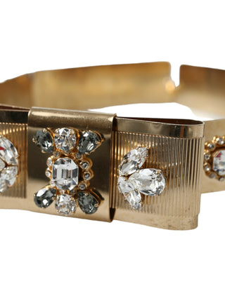 Gold-tone Crystal Embellished Waist Belt