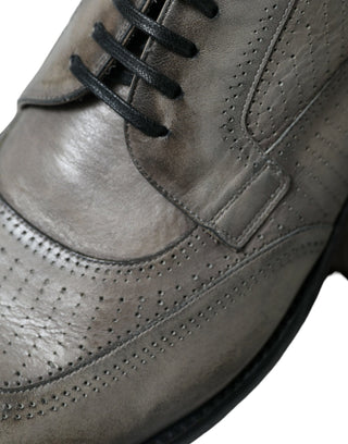 Elegant Calfskin Derby Lace-ups