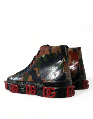 Chic Multicolor High-top Sneakers