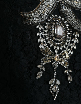 Elegant Crystal-embellished Sheath Dress