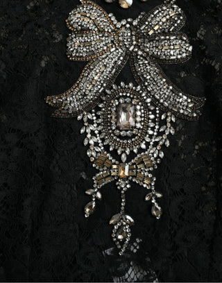 Elegant Crystal-embellished Sheath Dress