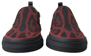 Chic Leopard Print Loafers Sneakers