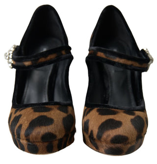 Elegant Leopard Heel Pumps For Chic Sophistication