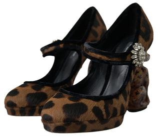 Elegant Leopard Heel Pumps For Chic Sophistication