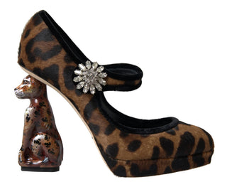 Elegant Leopard Heel Pumps For Chic Sophistication