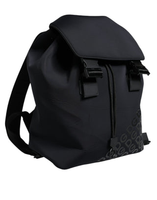 Black Dg Mania Neoprene Travel Back Pack Bag