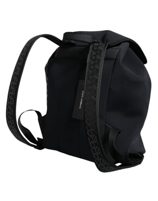 Black Dg Mania Neoprene Travel Back Pack Bag