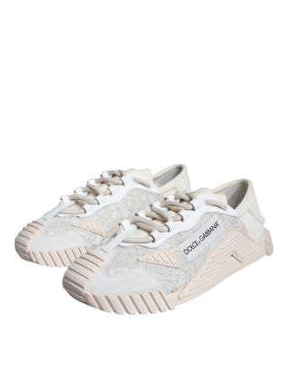 White Lace Ns1 Low Top Sneaker Sports Shoes