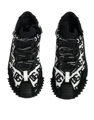 Black Logo Lace Up Low Top Ns1 Sneakers Shoes