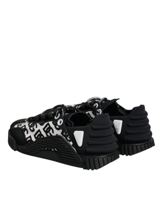 Black Logo Lace Up Low Top Ns1 Sneakers Shoes